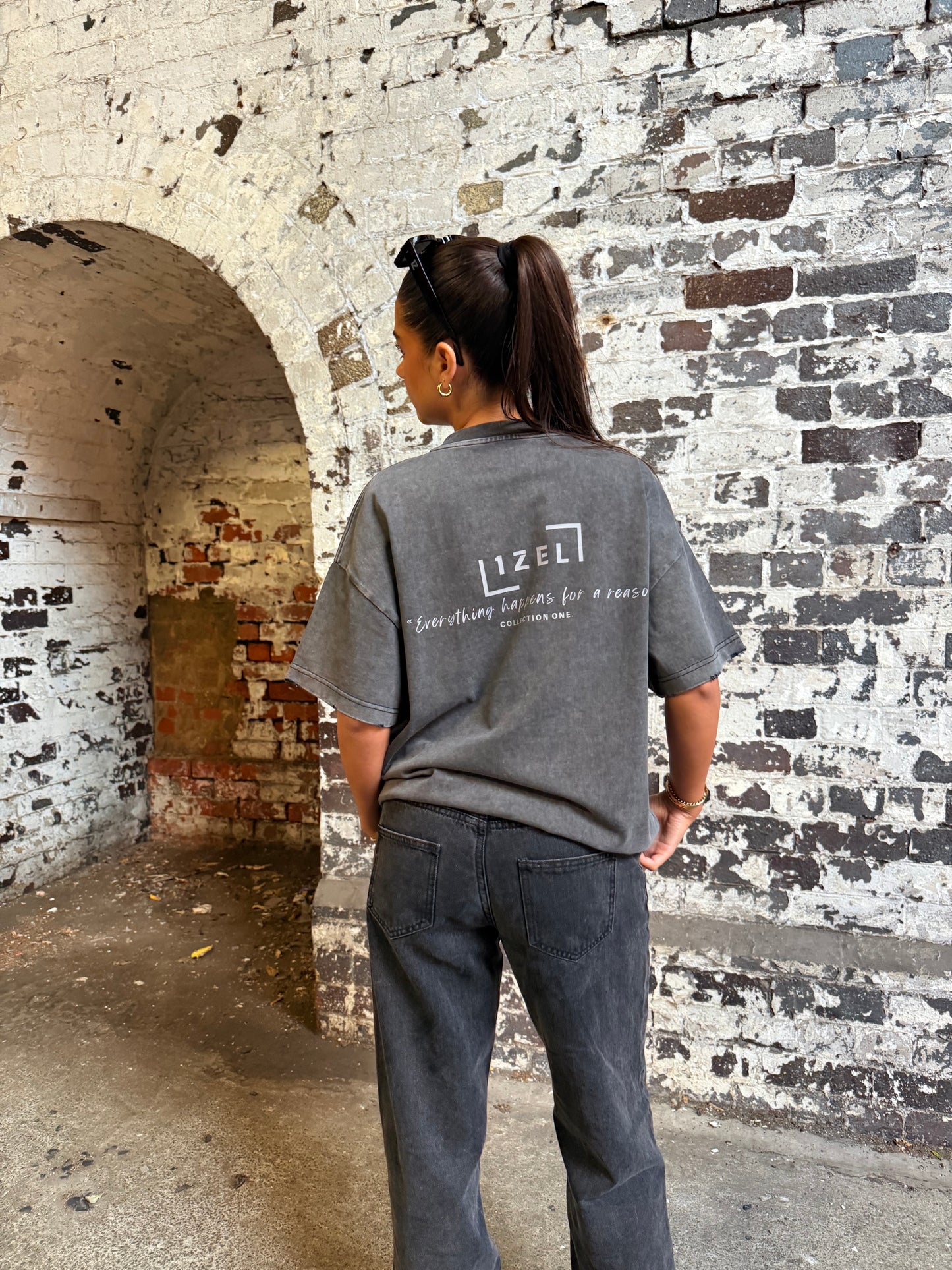 Distressed Heavyweight T-shirt.