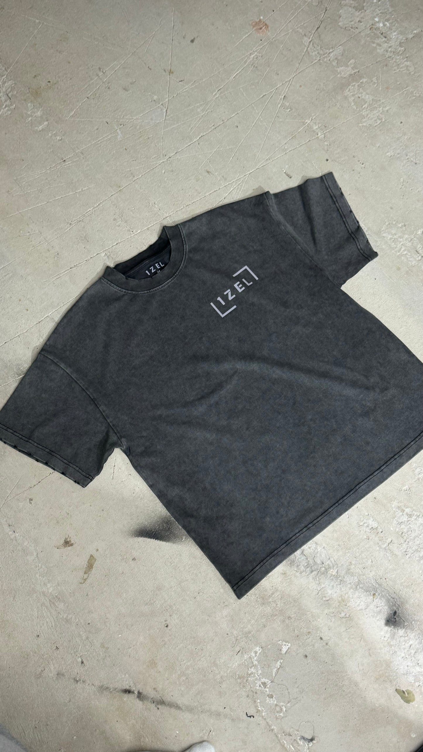 Distressed Heavyweight T-shirt.